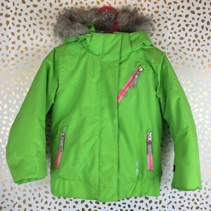 Girls Sypder Bitsy Lola Ski Coat Sz 5
